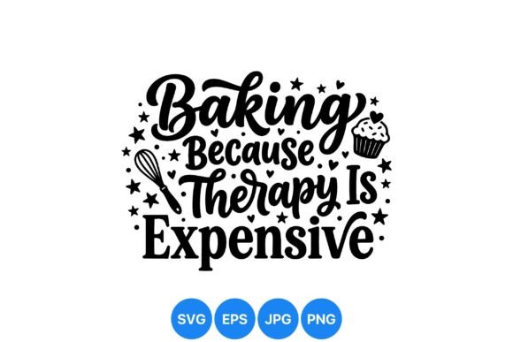 Baking Therapy Fun Quote Art: Integrating Whimsical Typography into Your Creative Workflow