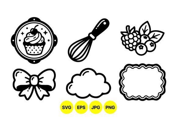 Beyond the Kitchen: How the Cute Baking SVG Icon Pack Defines Modern Visual Storytelling