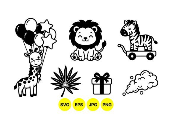 Cute Baby Animal Svg Clipart: A Guide to Versatile Vector Art