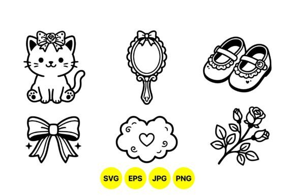 Cute Baby Girl Clipart Icons: A Strategic Asset for Visual Branding