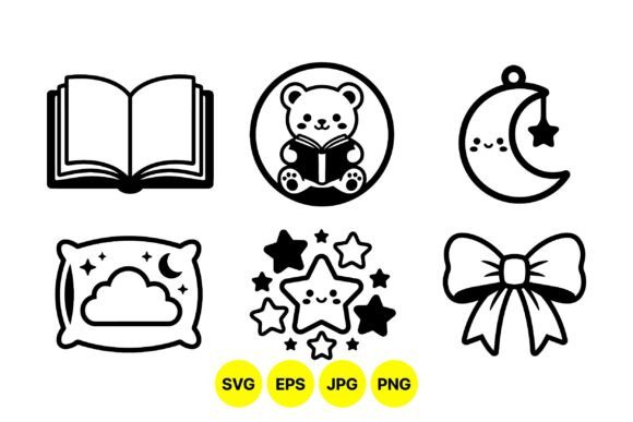 Designing for Comfort: The Strategic Value of the Cute Baby Bedtime Icon Set