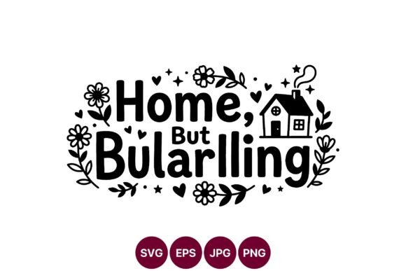 Embracing Minimalist Charm: The Rise of Home Bularlling Cute Black and White Vector Art