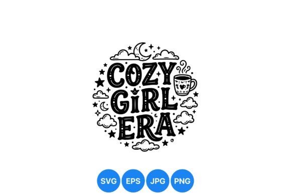 Embracing the Aesthetic: How Cozy Girl Era Typography SVG Elevates Your Creative Projects