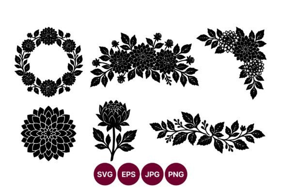 Floral Vector Borders & Wreaths Guide
