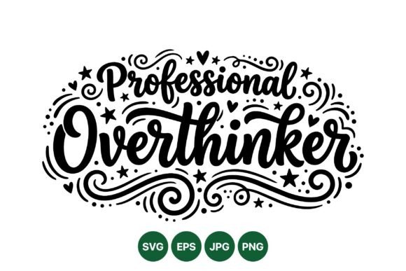 Integrating Professional Overthinker Typography Art into Your Creative and Branding Workflow