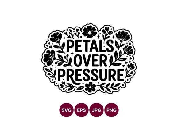 Petals Over Pressure: Integrating Mindful Aesthetics into Modern Visual Communication