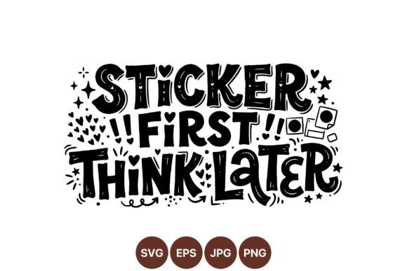 Sticker First Hand Lettering Design: Elevating Your Creative Projects with Playful Typography