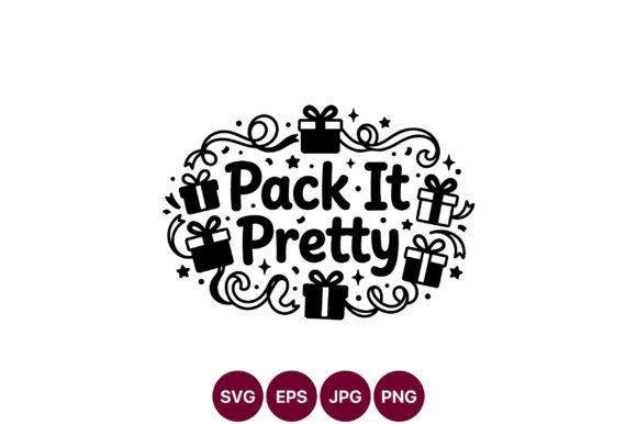 Strategic Visual Branding with Cute Gift Box SVG Design