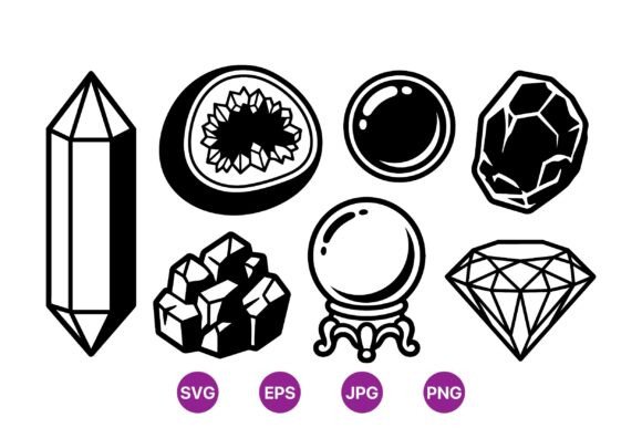 Unlocking the Power of Mystic Crystal Gems: The Rise of Minimalist Vector Illustrations