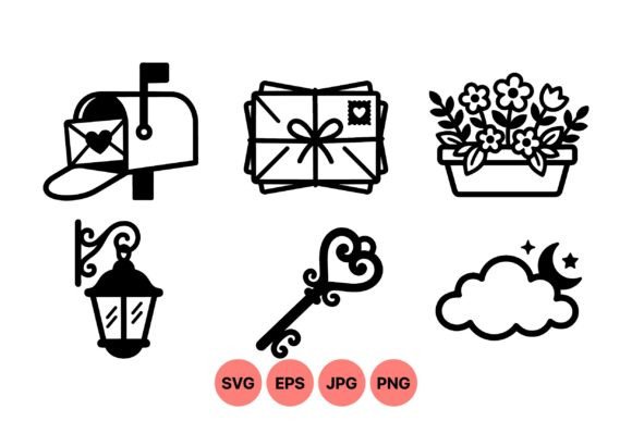 Vintage Love Mail Clipart Set: A Strategic Asset for Visual Communication